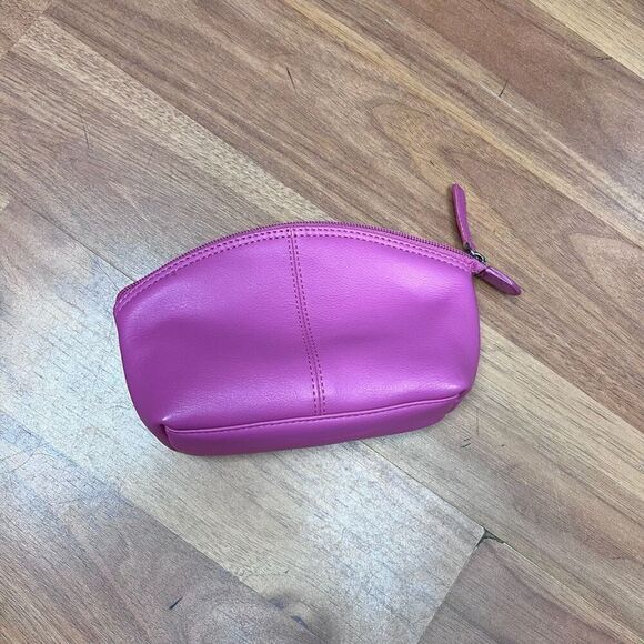 ili Womens RFID Cosmetic Case Pink Pouch - Picture 3 of 8